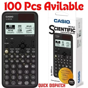 Organisme Casio ✅ FX-991CW Calculatrice scientifique avancée A/AS Niveau Maths 540+ Fusils