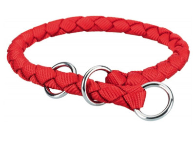 Trixie Hunde Zug-Stopp-Halsband Rot Größe L: Halsumfang 47 55 cm /ø 18 mm