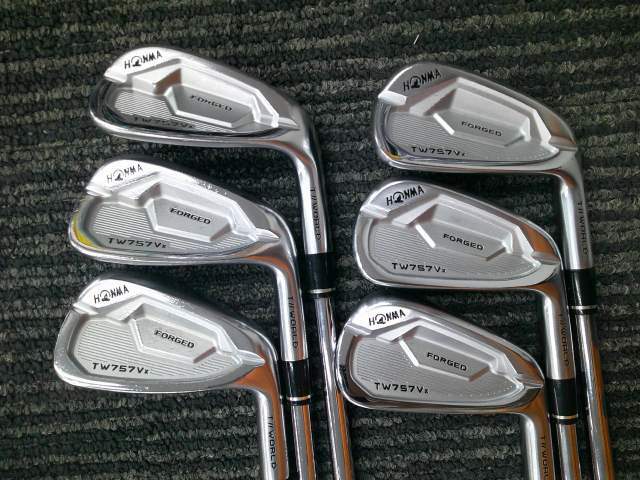 美品 ホンマTW757Vx #5 24° MODUS3 TOUR105 R Honma TOUR WORLD TW757Vx Iron 5-9.P Iron Set NS Pro MODUS3