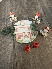 Vtg 1997 Popular Imports Firefighter Mini Tea Set Dalmatians