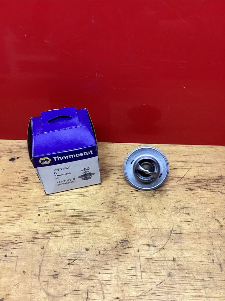 Nuevo termostato NAPA para varios vehículos 1933-2007, 195 grados 269 Foto 2 de 2