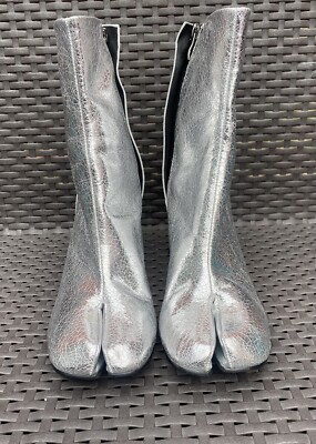 Foiled Tabi Style Boots, size 10