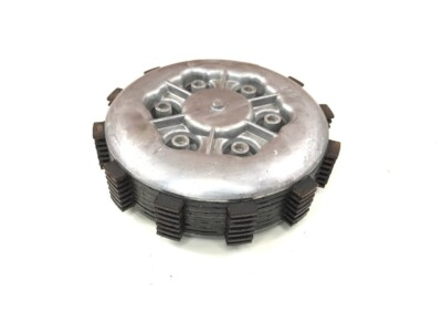 #ad 76 Yamaha DT400 DT 400 Enduro Engine Clutch Basket Inner Hub Pressure Plates 6 E $59.95