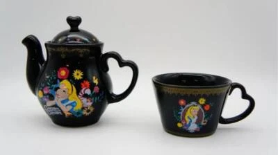 Disney Alice nel Paese delle Meraviglie Premium Teiera Set Tazza da Teiera Ca...