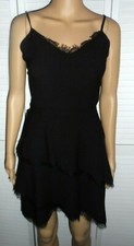 Adorable GB Gianni Bini size 3 little black dress tiered spaghetti strap juniors