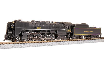 BLI 7409 N Scale 4-8-4 T1 Steam Locomotive Delaware & Hudson D&H 302 with Parago