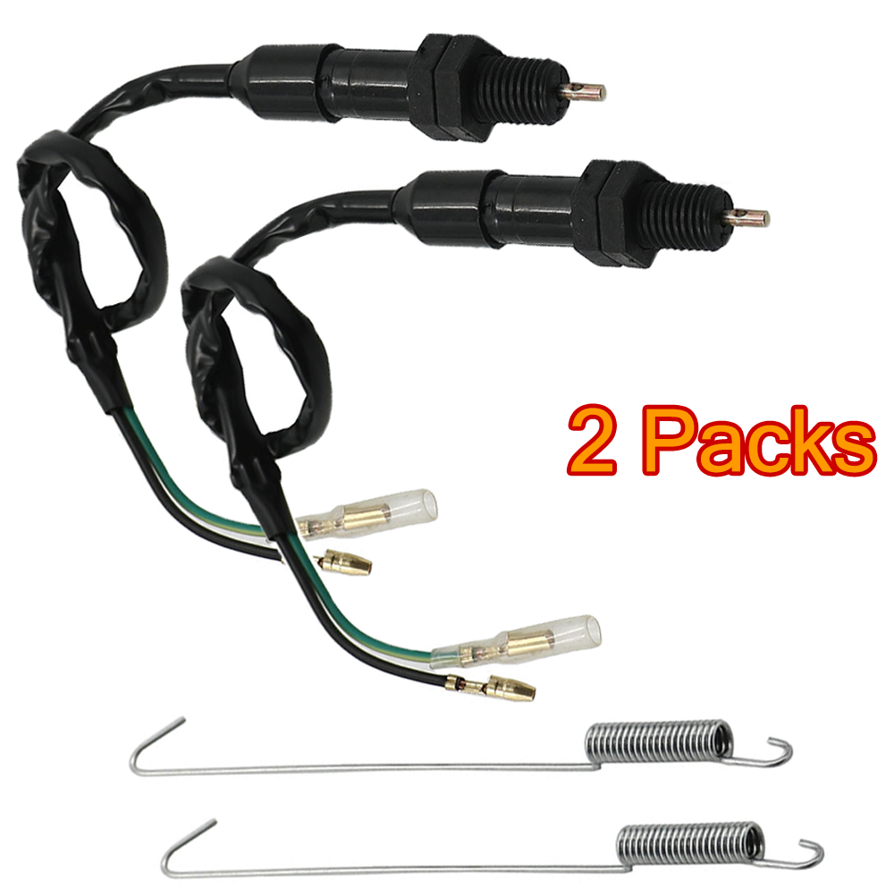 Universal Motorcycle Rear Brake Light Switch Spring Set of 2 For Honda
