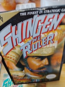 Shingen The Ruler Nintendo NES COMPLETE W/ MAP & MANUAL VERY NICE LOOK! FAST