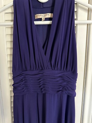 purple petite evening dress Alex Evenings Petite Cocktail Dress Women Size 4P Purple Flutter Cap Sleeve