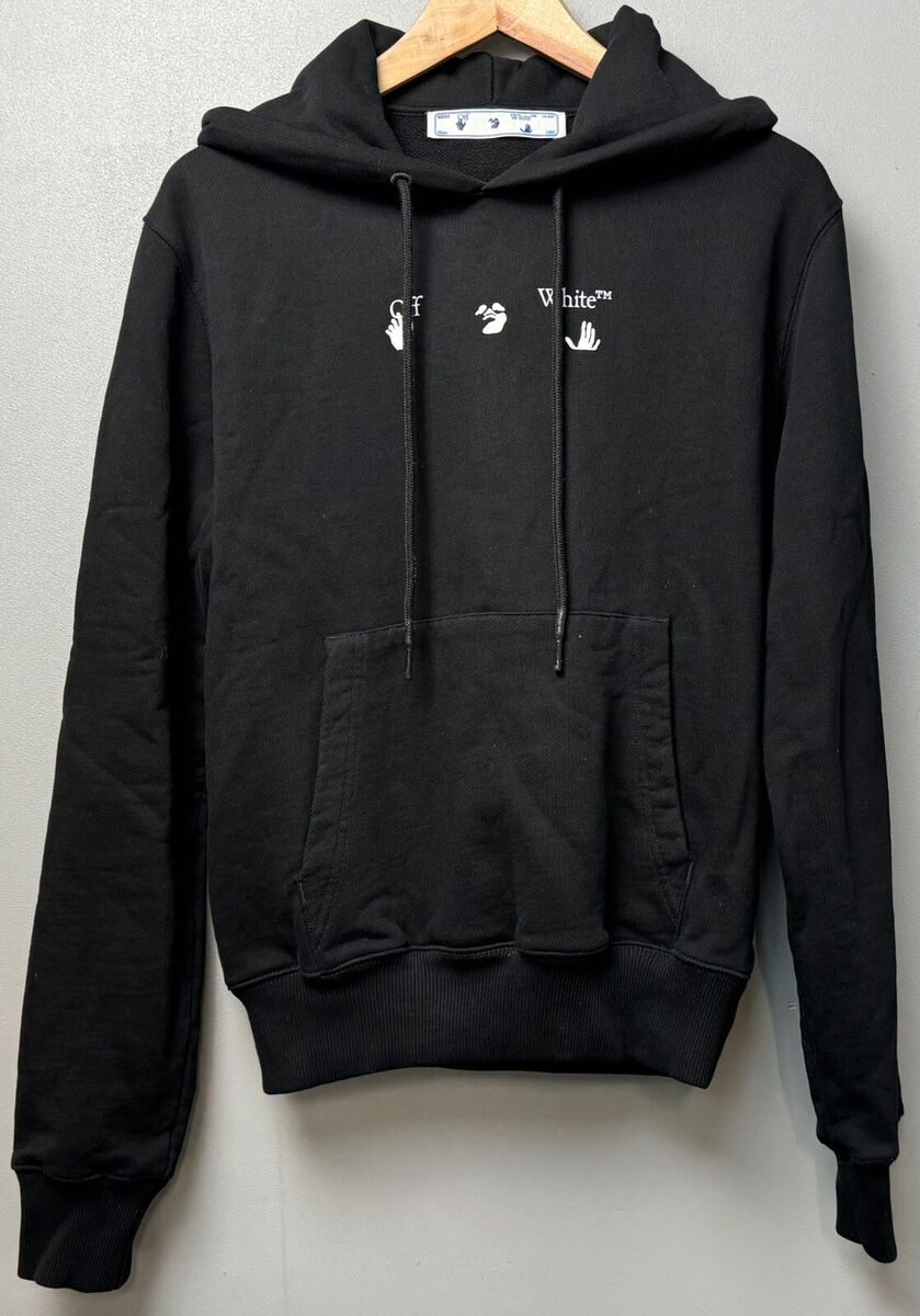 Off-White Bolt Arrows Limited Edition Hoodie Black Size S Off-White Bolt Arrows Limited Edition Hoodie Black Size S
