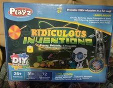 Playz Ridiculous Inventions Science Kit Stem Learn & Do Science DIY Projects New