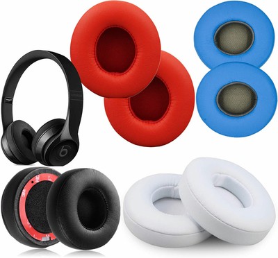 2x cuscinetti ricambio padiglioni auricolari cuffie Dr. Beats Solo 2 3  Wireless | eBay