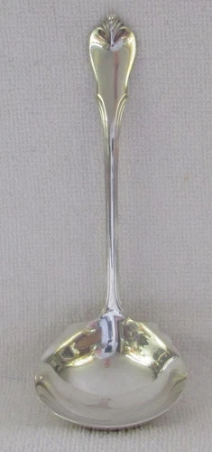 Grand Colonial Wallace sterling silver gravy ladle
