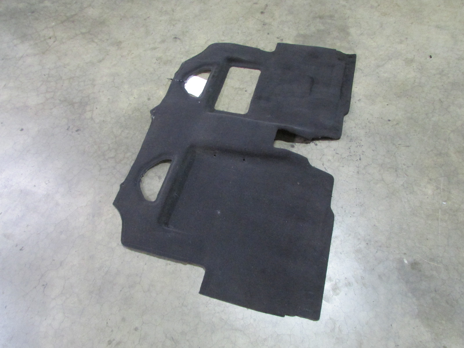 McLaren MP4-12C, Rear Wall Carpet Panel, Black, Used, P/N 11N2892SP