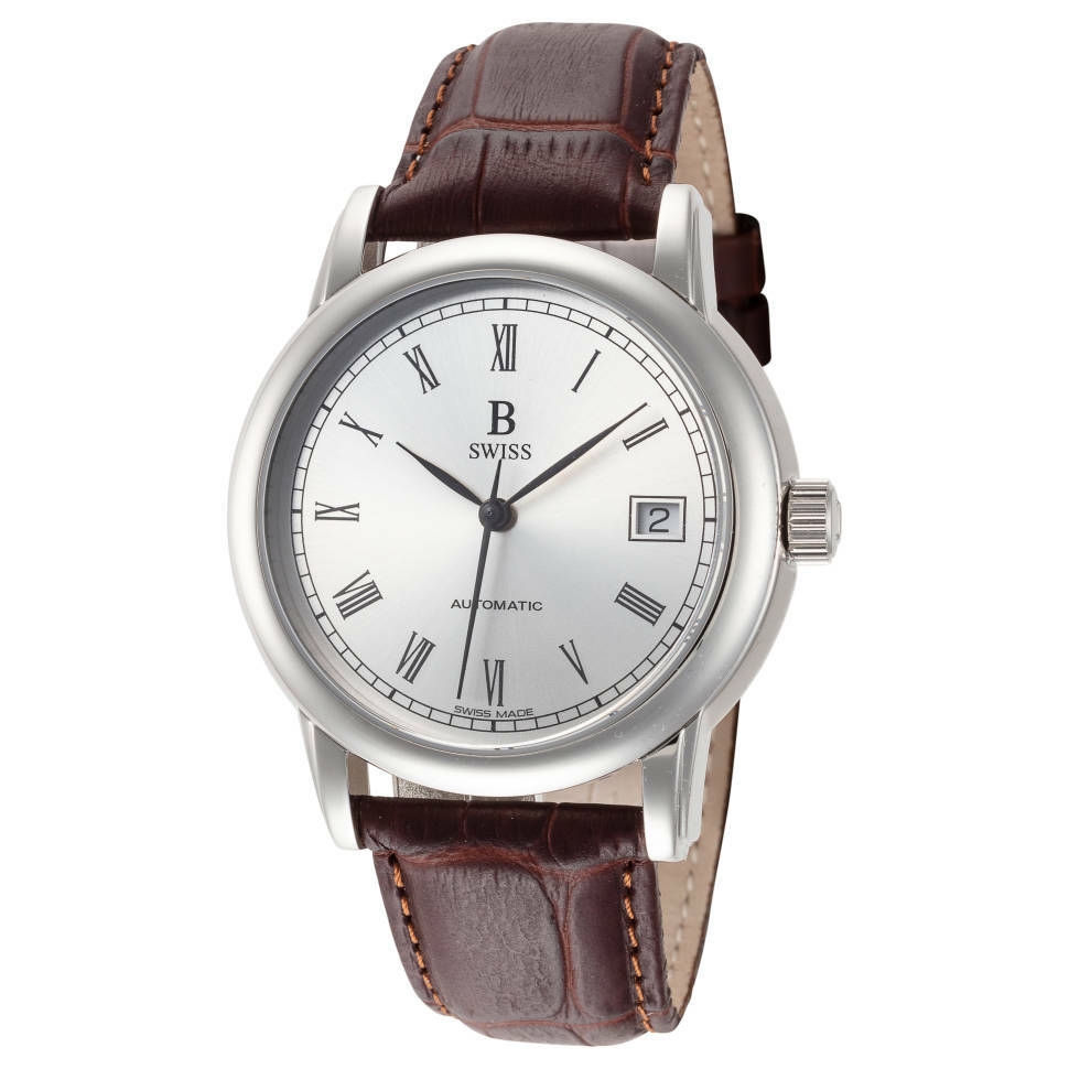 B Swiss by Bucherer Tradition III Men’s Swiss Made Automatic Watch $2420 NEW