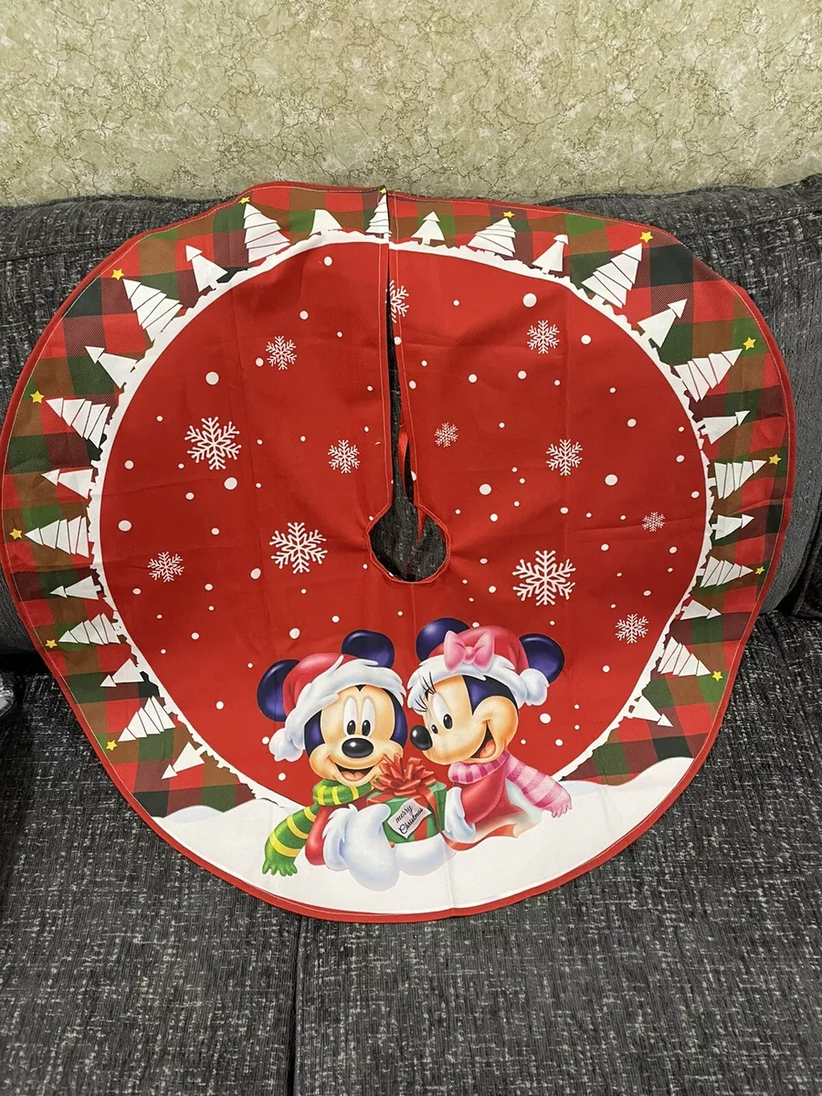 Minnie mouse hotsell christmas tree skirt