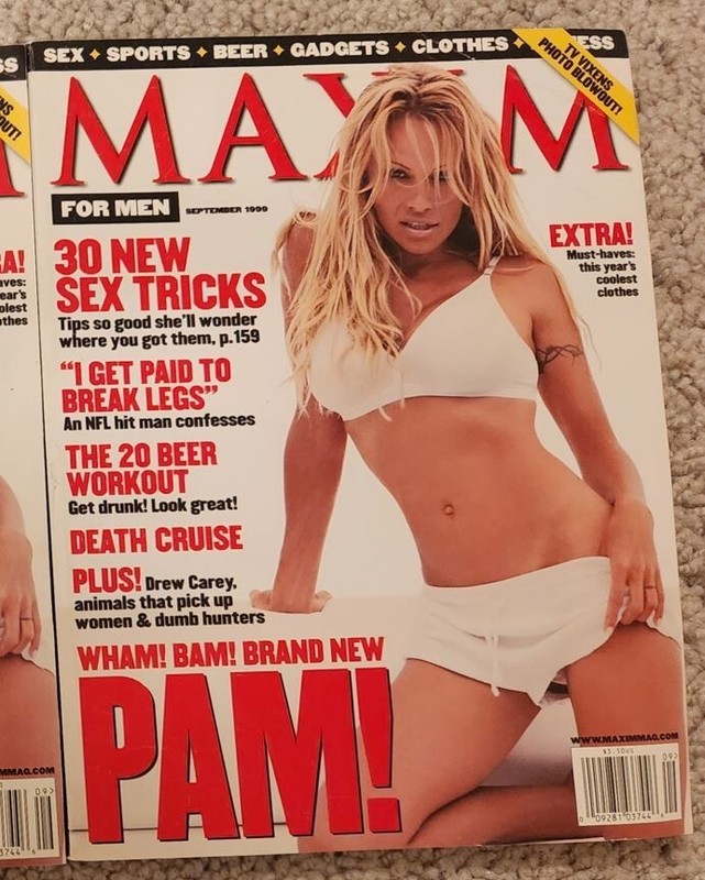 MAXIM Magazine September 1999 (Pamela Anderson cover)