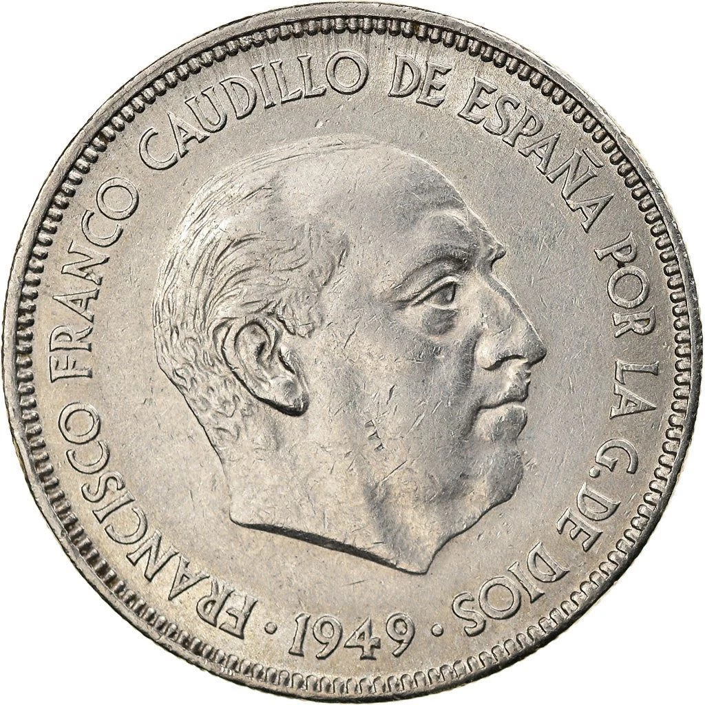 曾流通币1949 年西班牙硬币| eBay
