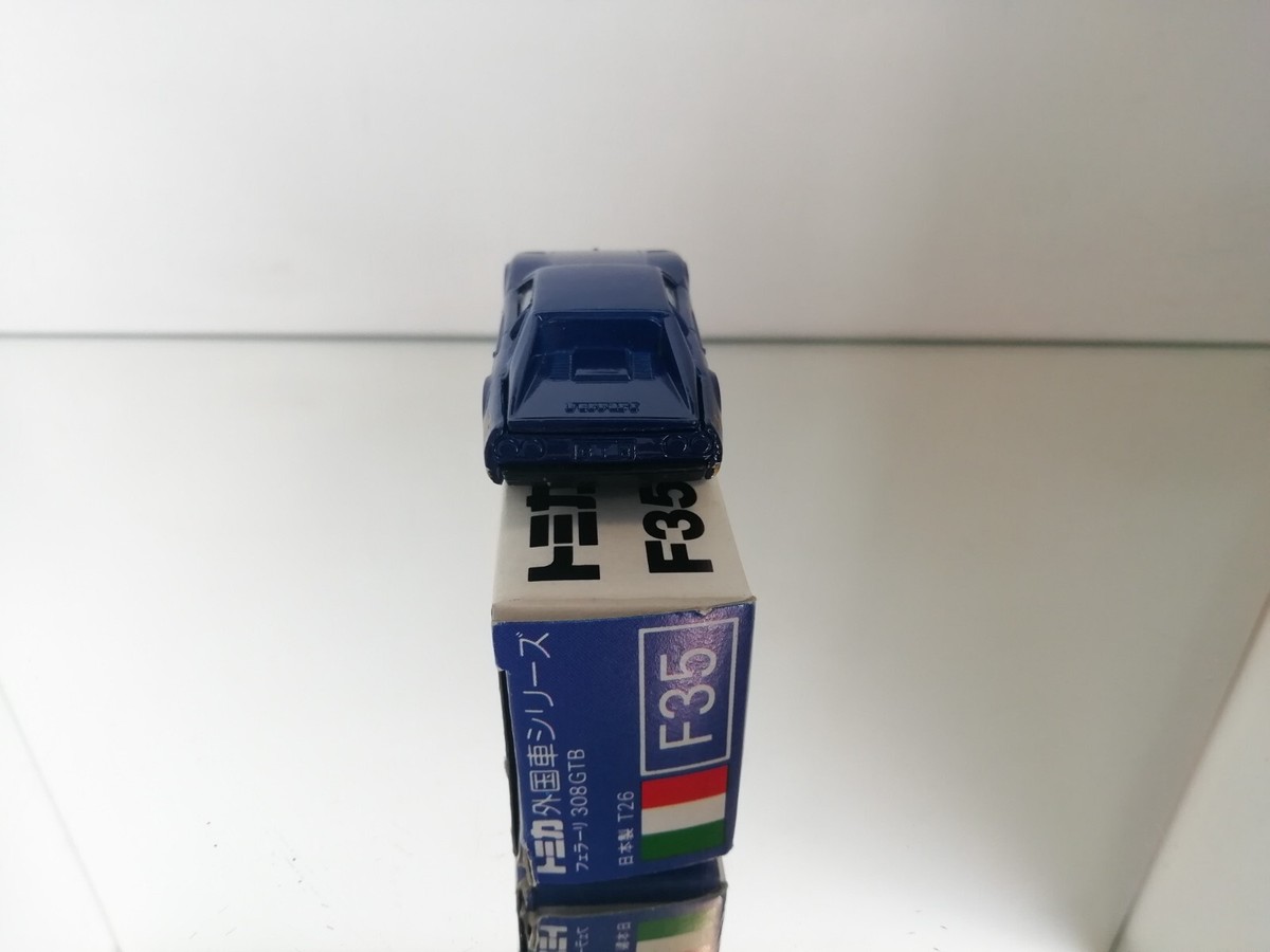 Tomica F35 Ferrari 308 GTB Japan 1:60 Near Mint in Box | eBay
