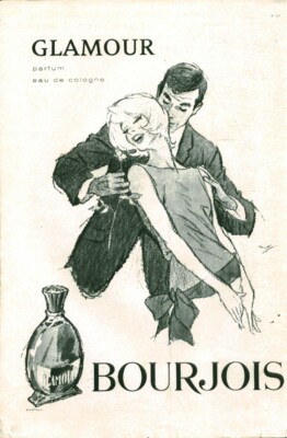 Vintage 1961 Bourjois Perfume Magazine Issue Advertising