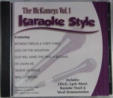 The McKameys Volume 1 Christian Karaoke Style NEW CD+G Daywind 6 Songs