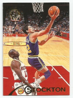 JOHN STOCKTON 1994-95 STADIUM CLUB CARD NEAR MINT+ CONDITION UTAH JAZZ