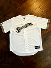 Milwaukee Brewers Majestic Embroidered memorabilia Jersey mens Xl
