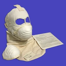 Extreme Cold Weather Full Face Mask with Removable Masks Cotton/Nylon & Bib