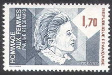 France 1985 International Women's Day/Pauline Kergonard/Education 1v (n40711)