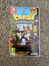 Crash Bandicoot N Sane Trilogy Nintendo Switch, Boxed Case, Cartridge