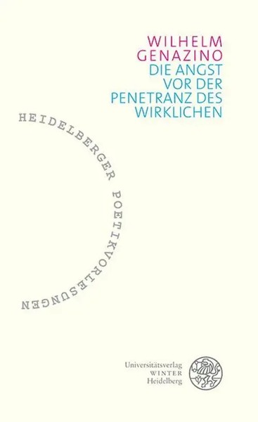 Die Angst Vor Der Penetranz Des Wirklichen Wilhelm Genazino Taschenbuch 64 S.-image