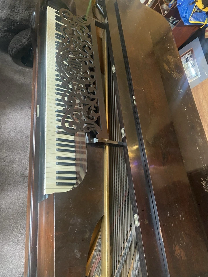 Piano de cola Steinway and Son’s Square 1875. Hecho en Nueva York. Foto 4 de 4