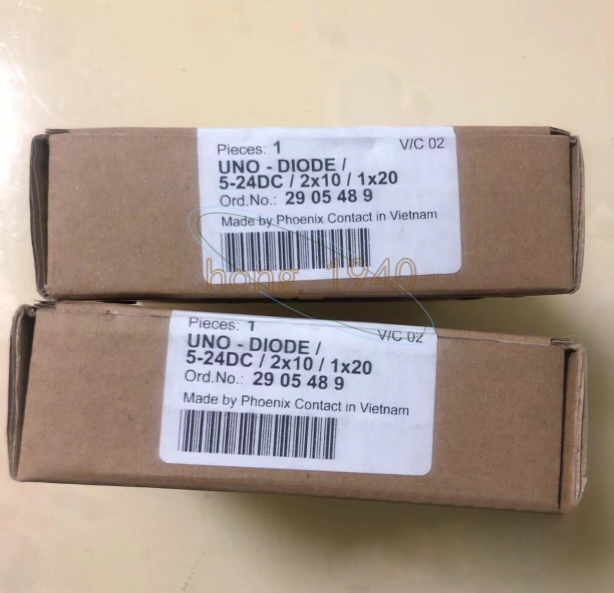 New One Phoenix Contact UNO-DIODE/5-24DC/2X10/1X2 redundant module 2905489