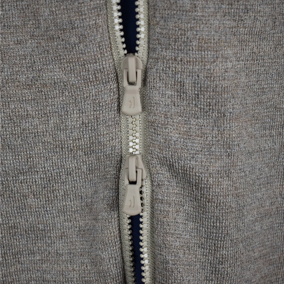 Johnnie-O Garrison Fine Merino Wool Full Zip Vest w/ Pockets Men's size medium  - Image 4 of 4