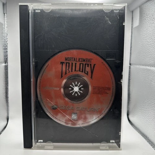 Mortal Kombat Trilogy Sega Saturn Disc Only Loose Disc