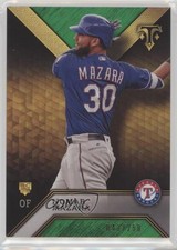 2016 Topps Triple Threads Emerald 43/250 Nomar Mazara #95 y0i
