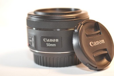 Canon EF 50mm f/1.8 STM PRIME FX lens NICE for EOS 630 Rebel T8 90D 80D 5D 6D 7D
