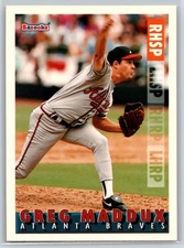 1995 Topps Bazooka Greg Maddux Atlanta Braves #1