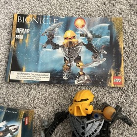 LEGO Bionicle 8930 Dekar 2007 Box Damage Canister Instructions 100% Complete