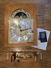 Howard Miller 611-796 Grandfather Clock Kieninger MSU 01 Movement Moon Dial 116c