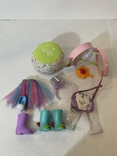 American Girl Wellie Wishers Misc Lot. Clothes Accessories