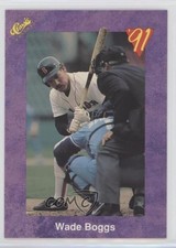 1991 Classic Wade Boggs #192 HOF fm0