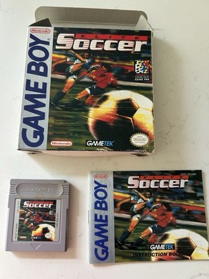 Elite Soccer - Nintendo Game Boy - 1994 CIB Gametek *READ DESCRIPTION *