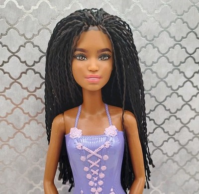 Barbie Doll Dreamtopia/ Ballerina Hybrid. Micro Braid AA Ballerina