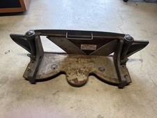 vintage guillotine-style paper cutter also called a paper shear .