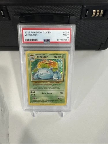 2023 Pokémon CLV EN Venusaur PSA 9