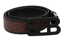 Bally 6302247 Men's Mirror Buckle Adjustable Reversible Belt EU 120/US 47