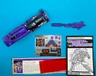 1984 ASTROTRAIN  100% COMPLETE w/TECH SPEC G1 TRANSFORMERS UNUSED HIGH GRADE