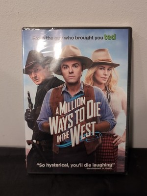 A Million Ways to Die in the West DVD Seth MacFarlane NEW