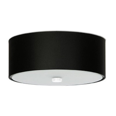 Moderne runde Deckenleuchte, schwarz, Ø30, SKALA, 3xE27, 15W, SL.0760, Sollux Li